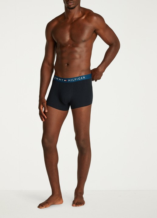 Tommy Hilfiger Boxershorts met logoband in 3-pack - detail 5 donkerblauw