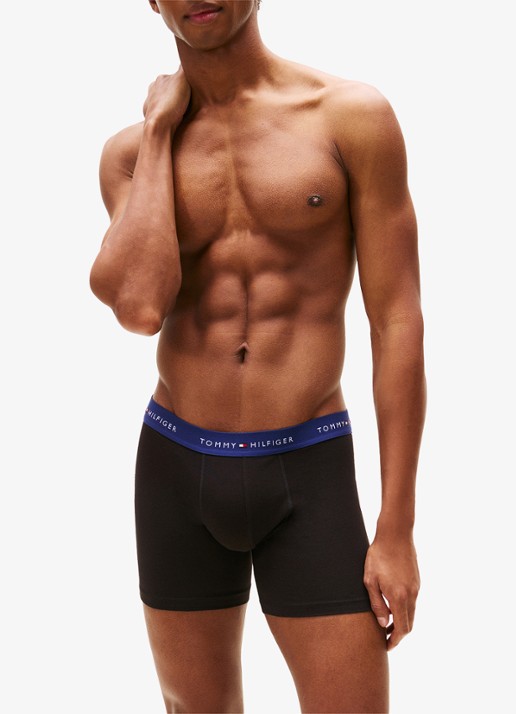 Tommy Hilfiger Boxershorts met logoband in 3-pack - detail 4 lichtgroen