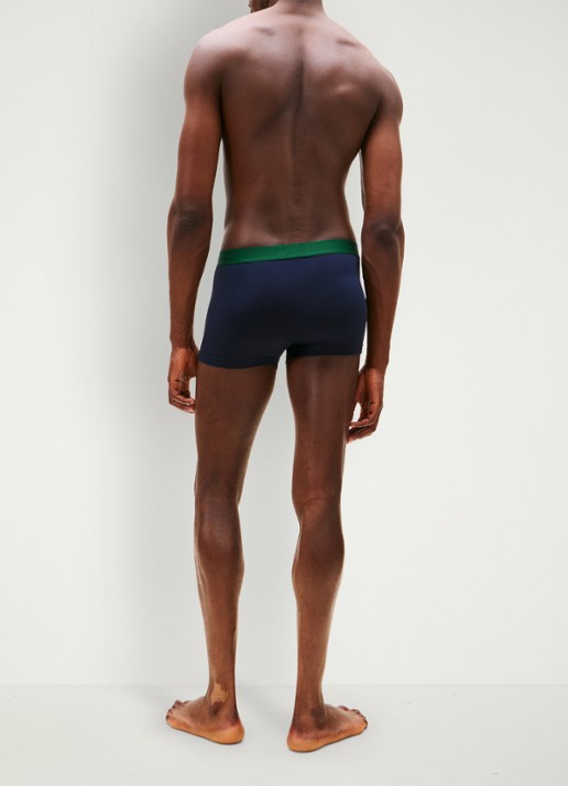 Tommy Hilfiger Boxershorts met logoband in 3-pack - achterkant groen
