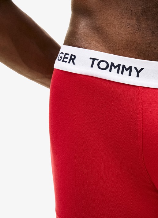 Tommy Hilfiger Boxershorts met logoband in 3-pack - detail 3 multicolor