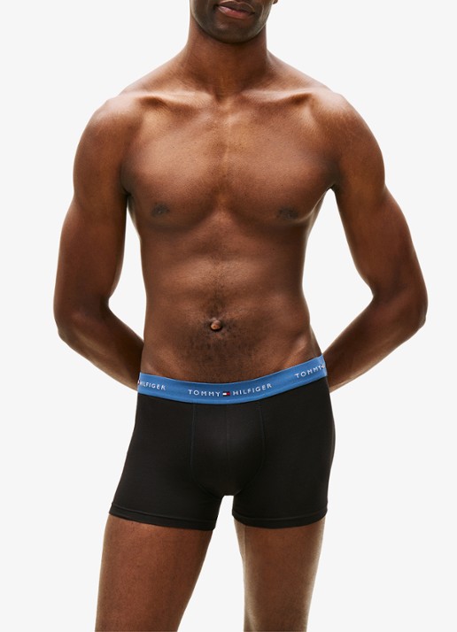 Tommy Hilfiger Boxershorts met logoband in 3-pack - detail 5 rood