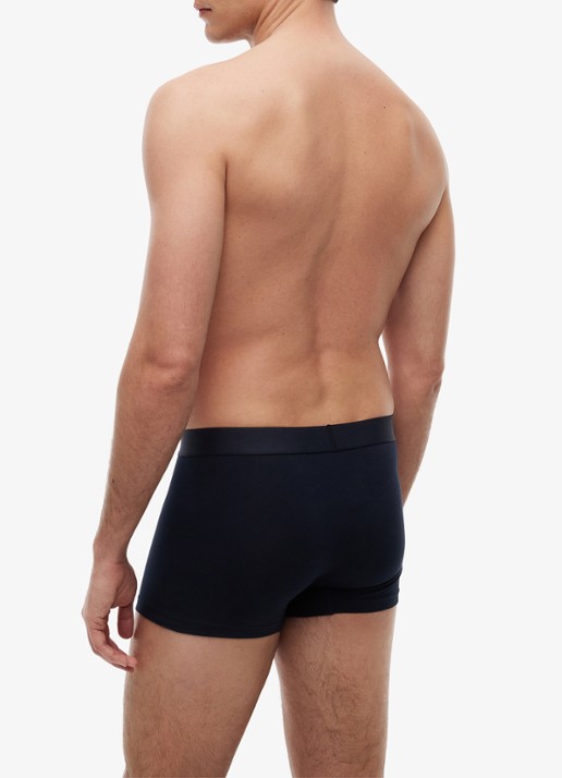 Tommy Hilfiger Boxershorts met logoband in 3-pack - achterkant naturel