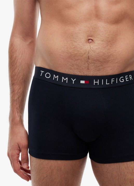 Tommy Hilfiger Boxershorts met logoband in 3-pack - detail 5 naturel