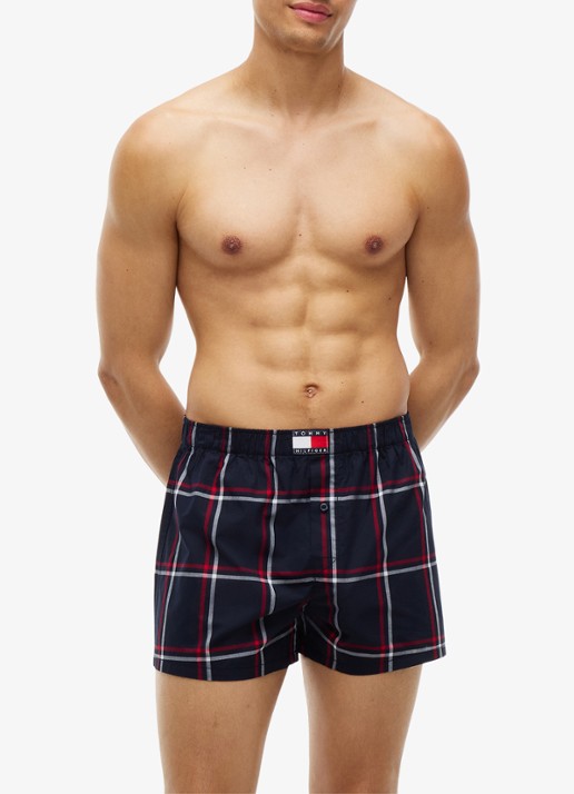 Tommy Hilfiger Boxershorts met logoband in 3-pack - detail 3 rood