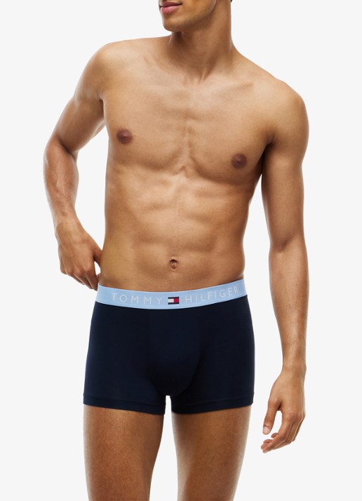 Tommy Hilfiger Boxershorts met logoband in 3-pack - detail 3 zwart