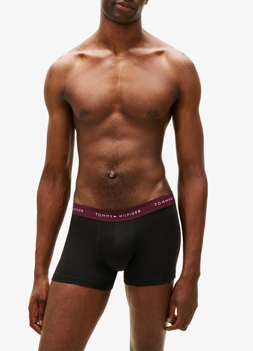 Tommy Hilfiger Boxershorts met logoband in 5-pack - detail 4 rood