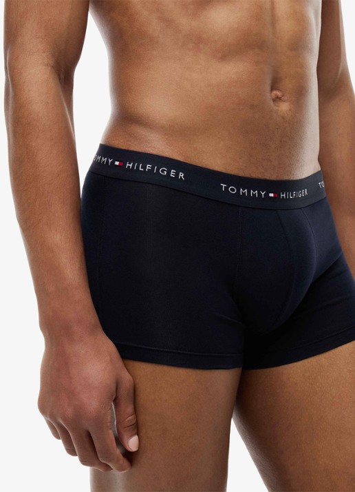 Tommy Hilfiger Boxershorts met logoband in 5-pack - detail 6 wit
