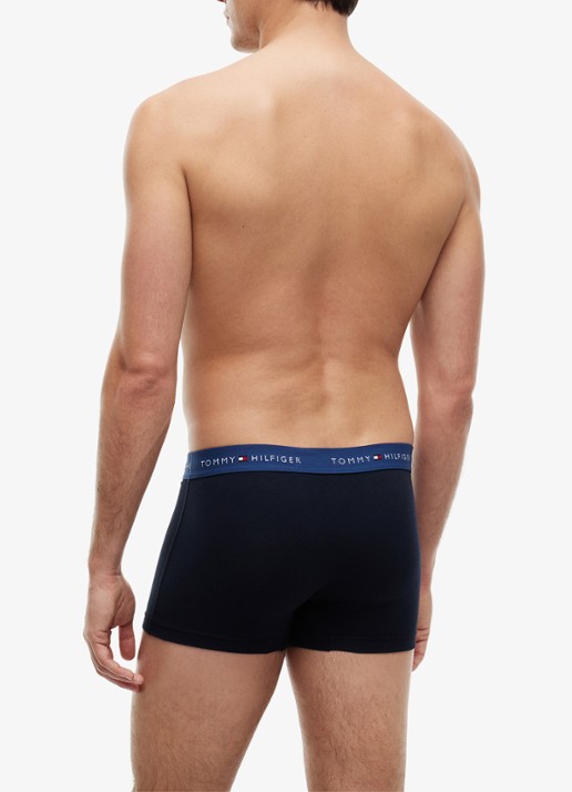 Tommy Hilfiger Boxershorts met logoband in 5-pack - detail 3 zwart