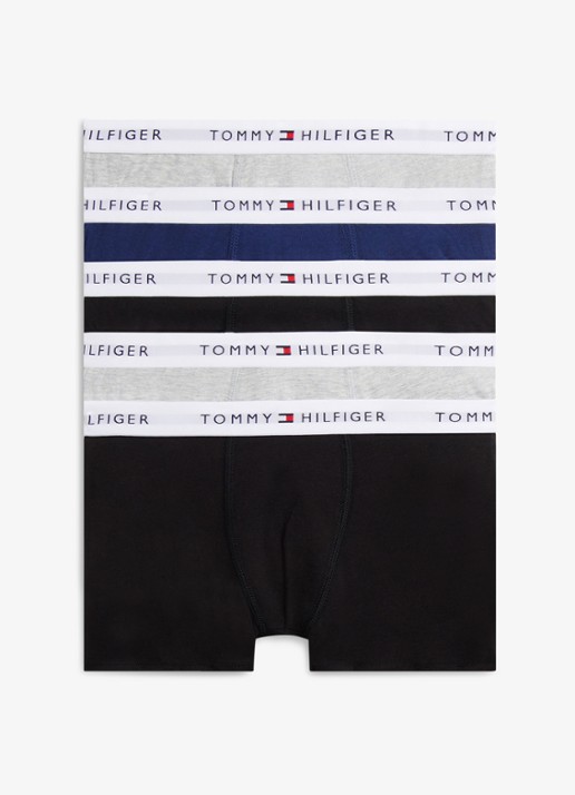 Tommy Hilfiger Boxershorts met logoband in 5-pack