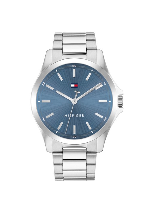 Tommy Hilfiger Bruce horloge TH1710670  - voorkant 3 zilver