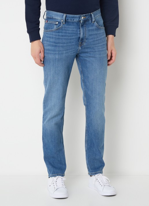 Tommy Hilfiger Core Denton straight leg jeans met medium wassing
