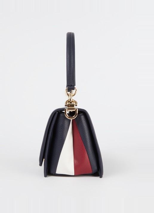 Tommy Hilfiger Crossbodytas met afneembare schouderriem - detail 2 donkerblauw