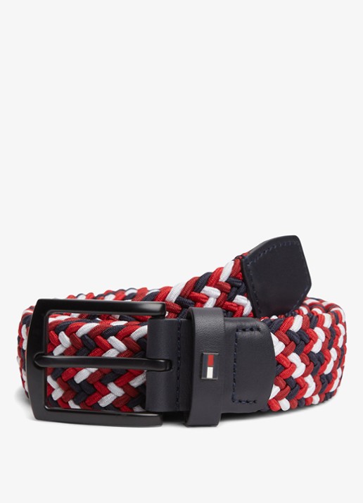 Tommy Hilfiger Denton 3.5 riem met gevlochten detail