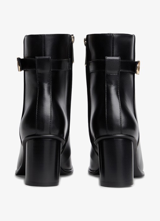 Tommy Hilfiger Enkellaars met logo - detail 6 zwart