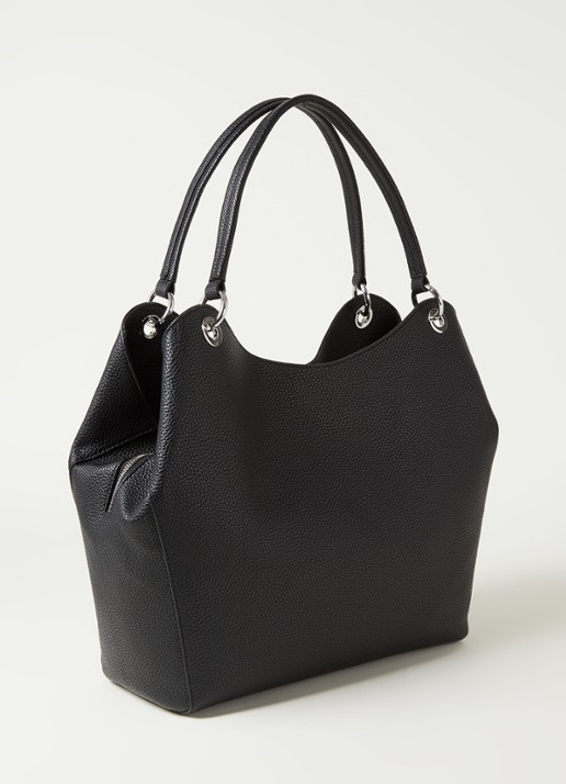 Tommy Hilfiger Essence schoudertas met logo - achterkant zwart
