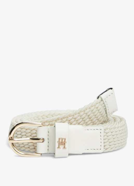 Tommy Hilfiger Essential Effortless 2.5 riem met gevlochten detail