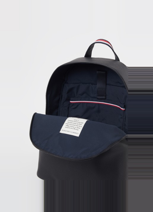 Tommy Hilfiger Essential rugzak met 14 inch laptopvak - detail 3 zwart