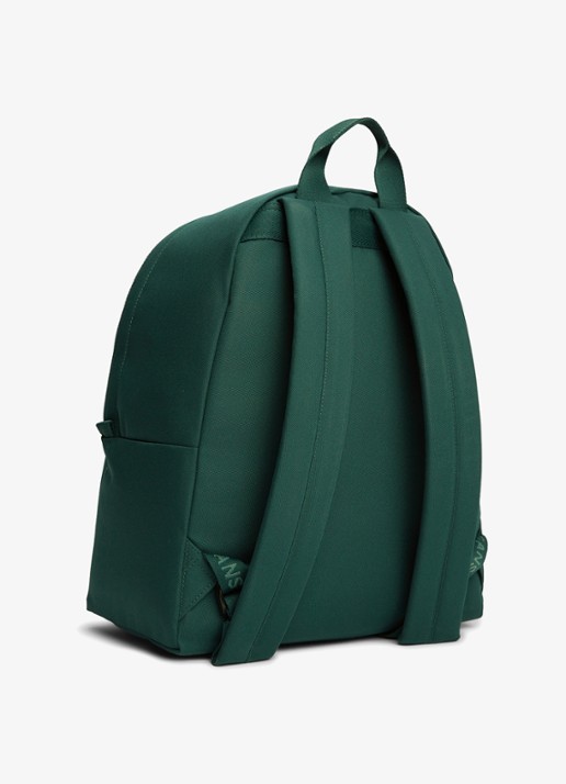 Tommy Hilfiger Essential rugzak met logo - achterkant elegant green-mcd / groen