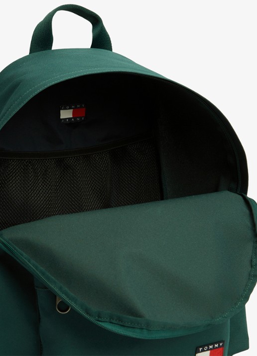 Tommy Hilfiger Essential rugzak met logo - detail 4 elegant green-mcd / groen