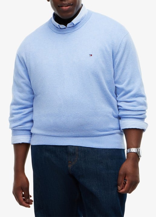 Tommy Hilfiger Fijngebreide pullover in kasjmierblend