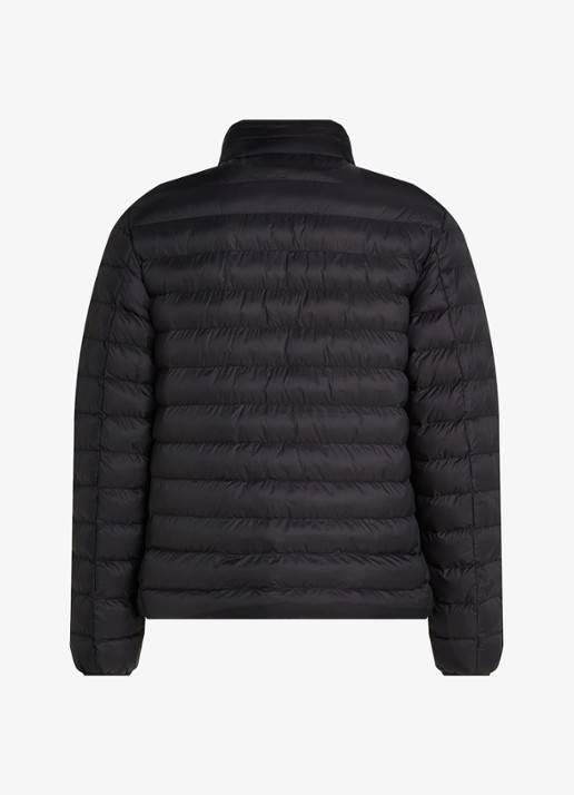 Tommy Hilfiger Gewatteerd jack met ritszakken - detail 6 zwart