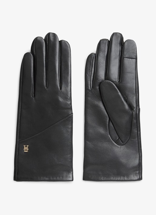 Tommy Hilfiger Handschoenen van leer met logo