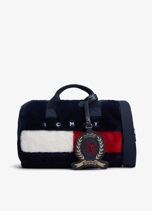 Tommy Hilfiger Handtas van imitatiebont met logo