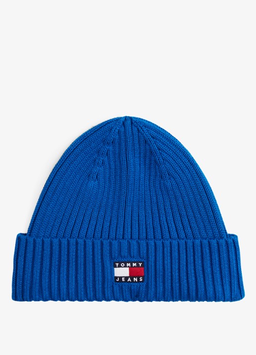Tommy Hilfiger Heritage muts met logo - voorkant 3 indigo