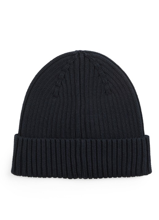 Tommy Hilfiger Heritage muts met logo - detail donkerblauw