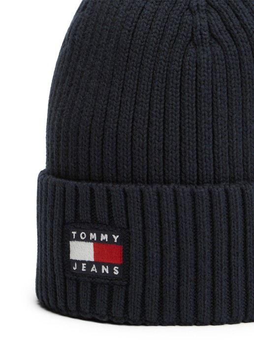Tommy Hilfiger Heritage muts met logo - detail 2 donkerblauw