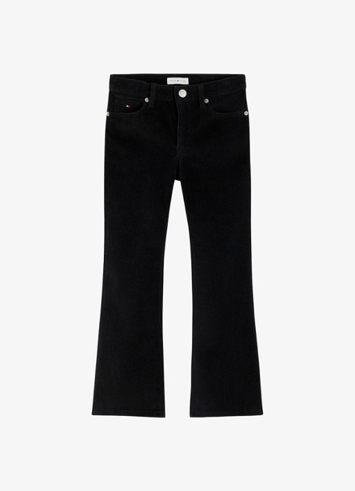 Tommy Hilfiger High waist flared broek van corduroy