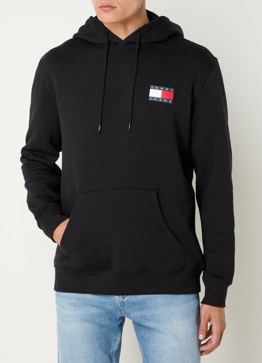 Tommy Hilfiger Hoodie met kangoeroezak en logo
