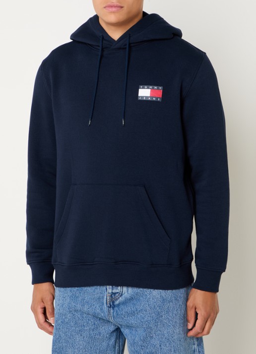 Tommy Hilfiger Hoodie met kangoeroezak en logo