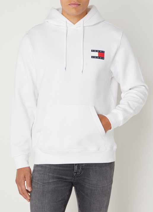 Tommy Hilfiger Hoodie met kangoeroezak en logo