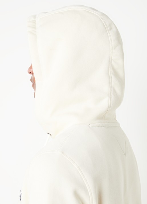 Tommy Hilfiger Hoodie met kangoeroezak en logoborduring - detail 5 calico / wit