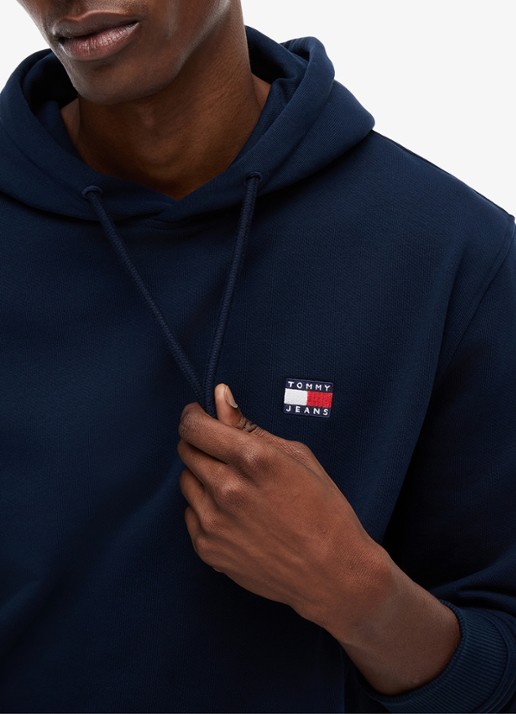 Tommy Hilfiger Hoodie met logo - detail 5 donkerblauw