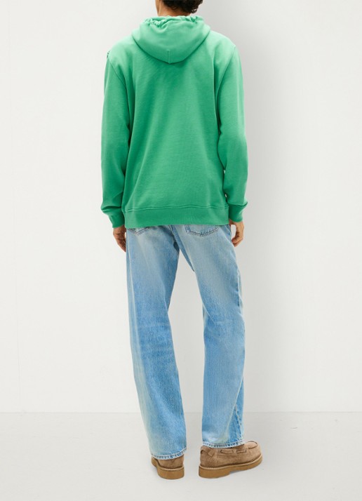Tommy Hilfiger Hoodie met logo - achterkant 5 groen