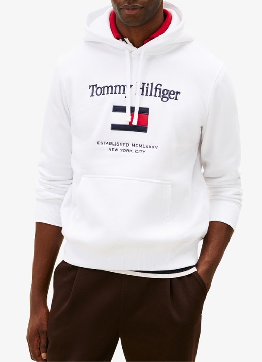 Tommy Hilfiger Hoodie met logoborduring