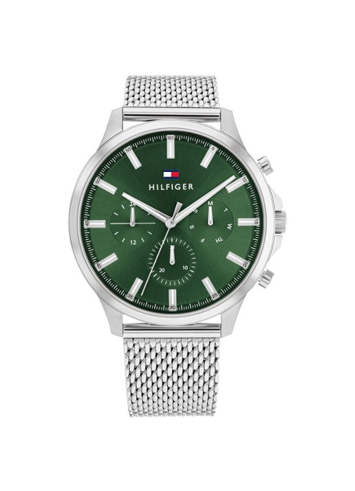Tommy Hilfiger Horloge TH1710499 - voorkant zilver