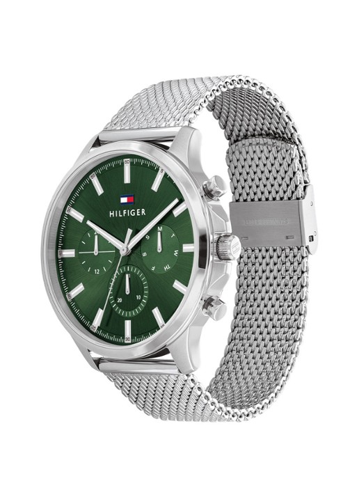Tommy Hilfiger Horloge TH1710499 - voorkant 2 zilver