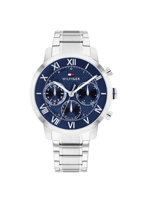 Tommy Hilfiger Horloge TH1710728 - voorkant 3 zilver
