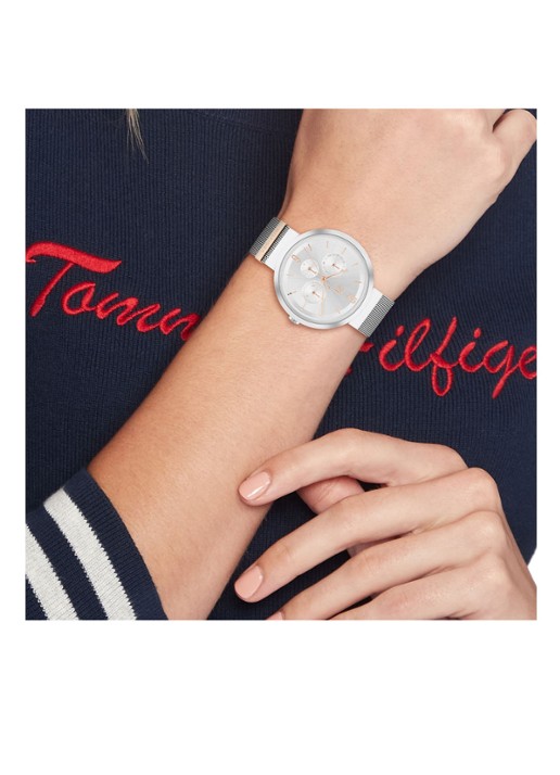 Tommy Hilfiger Horloge TH1782537 - detail 4 zilver