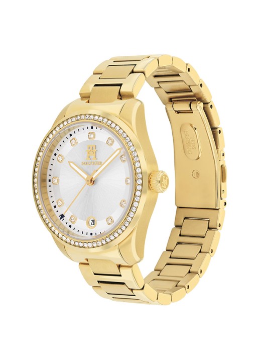 Tommy Hilfiger Horloge TH1782758   - detail 3 goud
