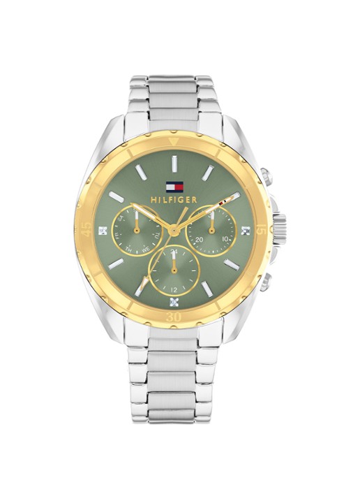 Tommy Hilfiger Horloge TH1782785  - voorkant zilver