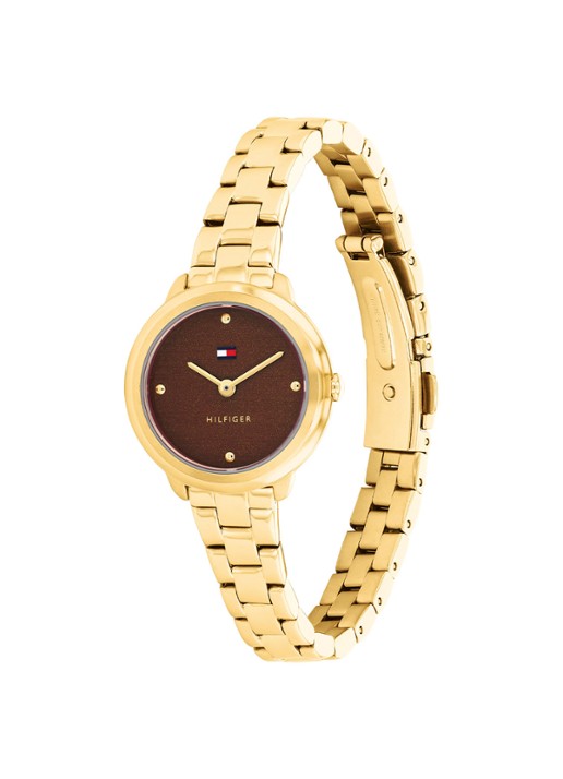 Tommy Hilfiger Horloge TH1782815   - detail 3 goud
