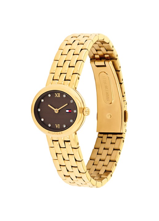 Tommy Hilfiger Horloge TH1782844  - detail goud