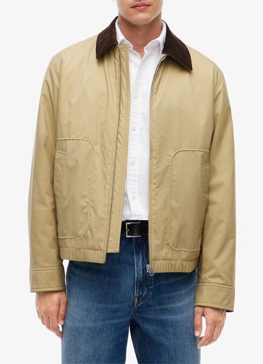 Tommy Hilfiger Ivy jas met details van corduroy