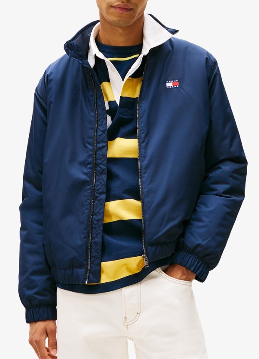 Tommy Hilfiger Jack met steekzakken en waterafstotende coating