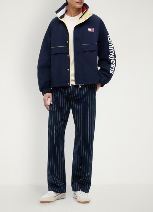 Tommy Hilfiger Jack met waterafstotende coating - voorkant 2 dark night navy-c1g