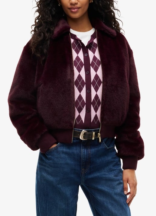 Tommy Hilfiger Jack van imitatiebont